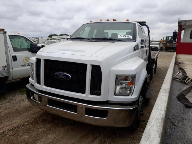 1FDWX6DEXJDF02311 - 2018 FORD F650 SUPER DUTY WHITE photo 1