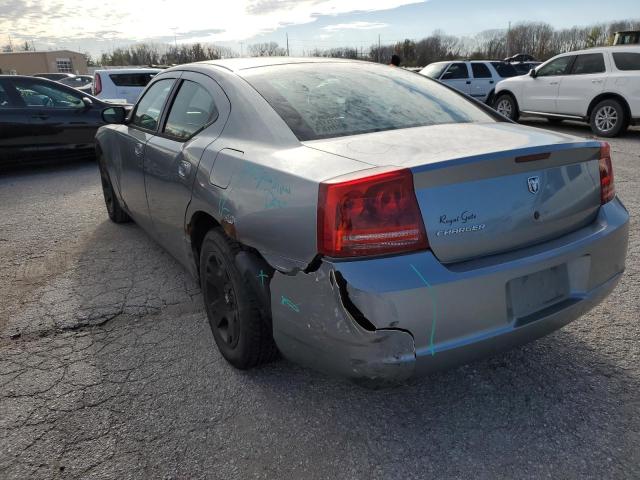 2B3KA43G17H869882 - 2007 DODGE CHARGER SE GRAY photo 3