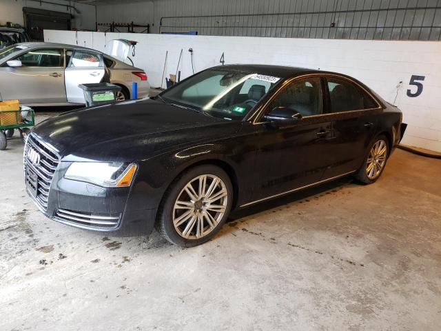 WAUAGAFD3DN012410 - 2013 AUDI A8 QUATTRO BLACK photo 1