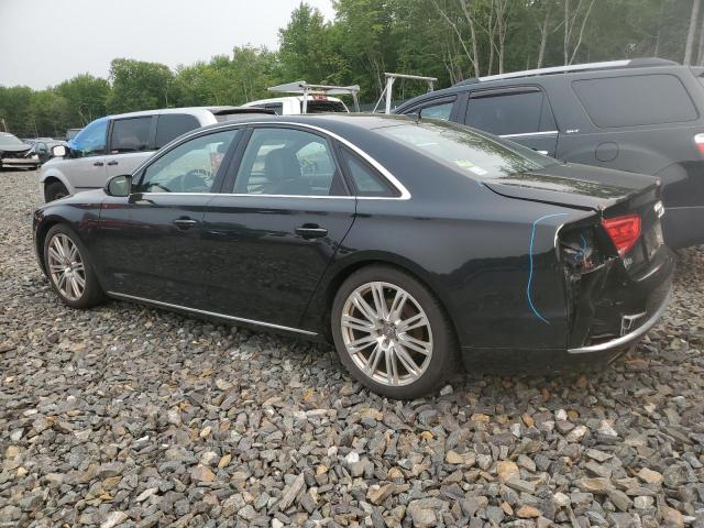 WAUAGAFD3DN012410 - 2013 AUDI A8 QUATTRO BLACK photo 2