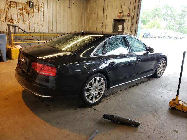 WAUAGAFD3DN012410 - 2013 AUDI A8 QUATTRO BLACK photo 3