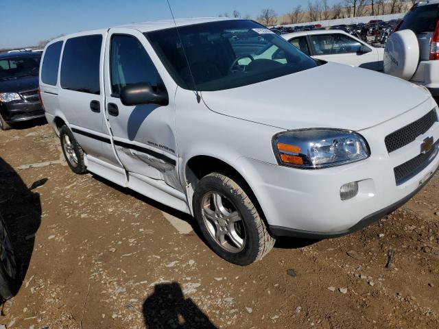 1GBDV13W57D215468 - 2007 CHEVROLET UPLANDER INCOMPLETE WHITE photo 4