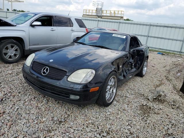 WDBKK47F4XF084043 - 1999 MERCEDES-BENZ SLK 230 KOMPRESSOR BLACK photo 1