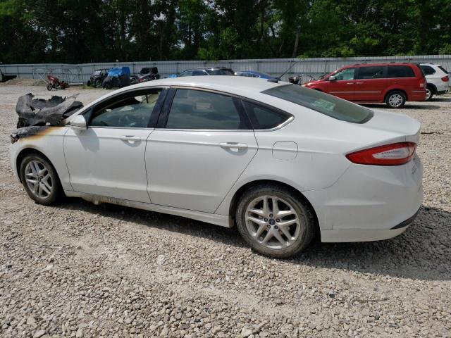 3FA6P0HR9DR262720 - 2013 FORD FUSION SE WHITE photo 2