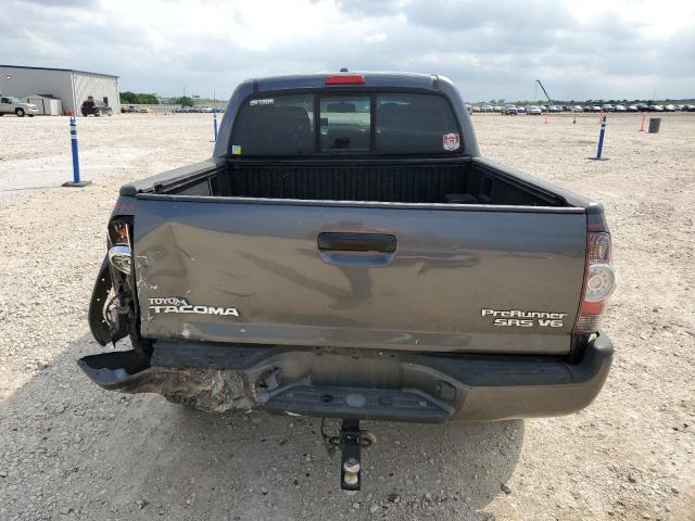 5TEJU62N09Z613012 - 2009 TOYOTA TACOMA DOUBLE CAB PRERUNNER GRAY photo 6