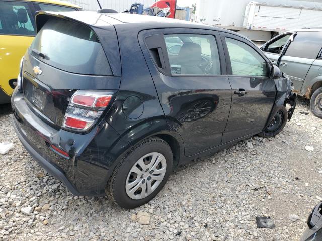 1G1JG6SB5L4114597 - 2020 CHEVROLET SONIC BLACK photo 3