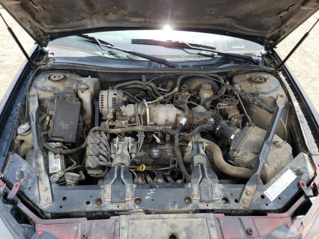 2G2WS522541306058 - 2004 PONTIAC GRAND PRIX GT2 შავი ფოტო 11