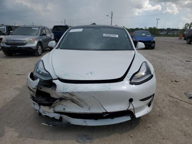 5YJ3E1EB3LF666161 - 2020 TESLA MODEL 3 WHITE photo 5