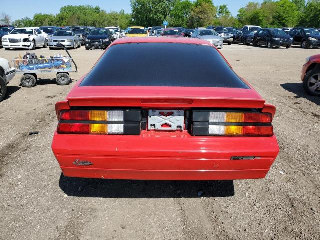 1G1FP21S5KL163884 - 1989 CHEVROLET CAMARO RED photo 6