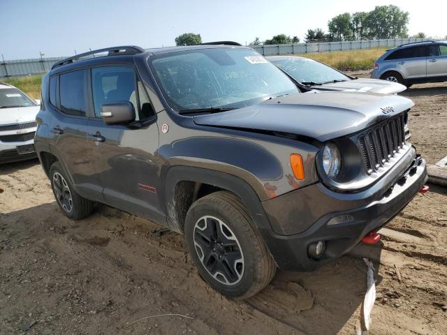 ZACCJBCT9GPD39131 - 2016 JEEP RENEGADE TRAILHAWK GRAY photo 4