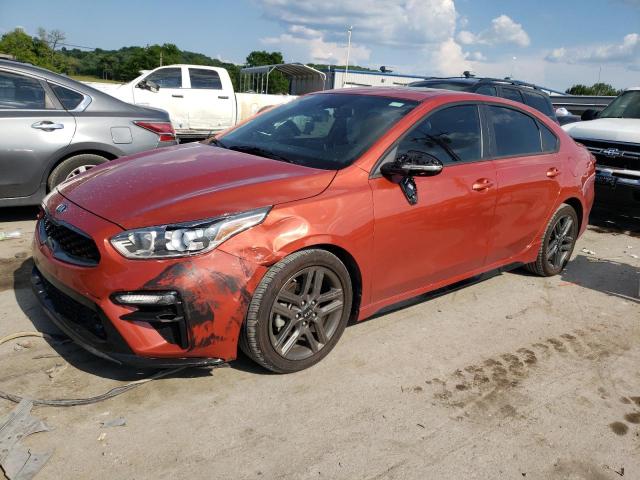 3KPF34AD9LE178141 - 2020 KIA FORTE GT LINE ORANGE photo 1