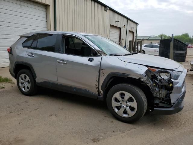 2T3F1RFV4NC315113 - 2022 TOYOTA RAV4 LE SILVER photo 4