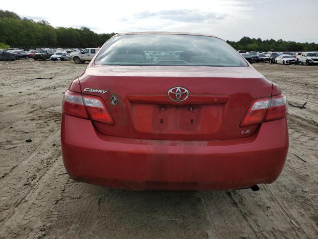 4T1BE46K99U390740 - 2009 TOYOTA CAMRY BASE RED photo 6