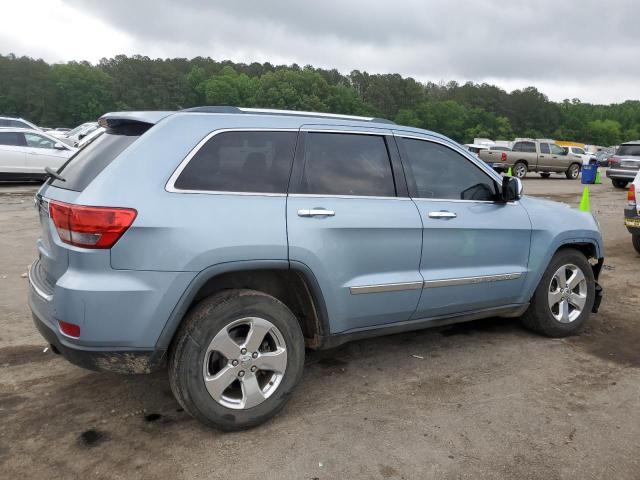 1C4RJEBT8DC574245 - 2013 JEEP GRAND CHEROKEE LIMITED BLUE photo 3