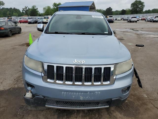 1C4RJEBT8DC574245 - 2013 JEEP GRAND CHEROKEE LIMITED BLUE photo 5