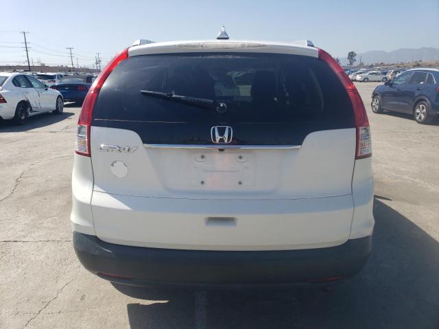 5J6RM3H72CL041757 - 2012 HONDA CR-V EXL WHITE photo 6