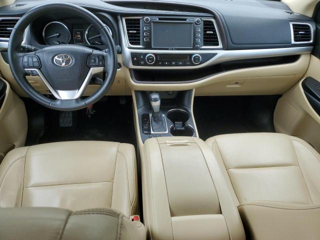 5TDKKRFH0FS109391 - 2015 TOYOTA HIGHLANDER XLE WHITE photo 8