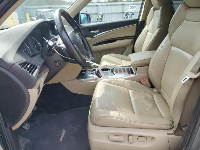5FRYD4H49GB037158 - 2016 ACURA MDX TECHNOLOGY GRAY photo 7