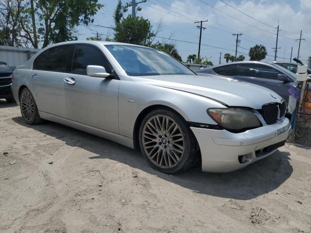 WBAHN83507DT69161 - 2007 BMW 750 SILVER photo 4