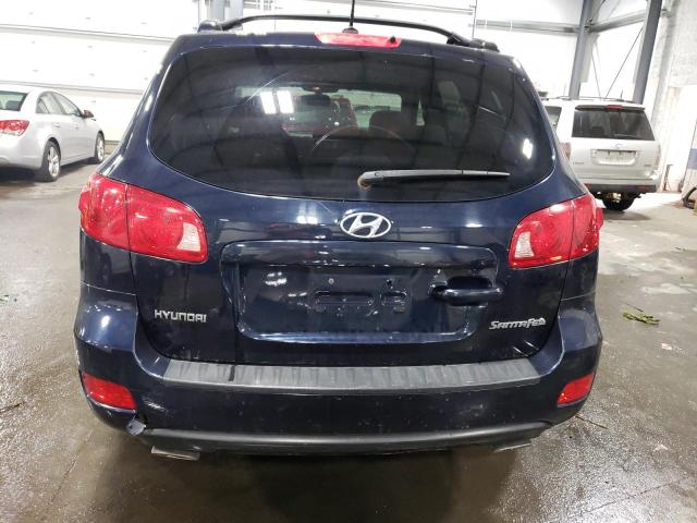 5NMSH13E87H086067 - 2007 HYUNDAI SANTA FE SE BLUE photo 6