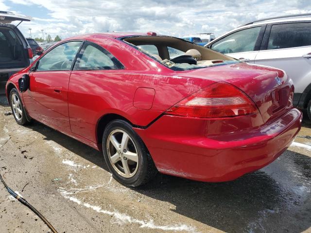 1HGCM72684A022907 - 2004 HONDA ACCORD EX RED photo 2