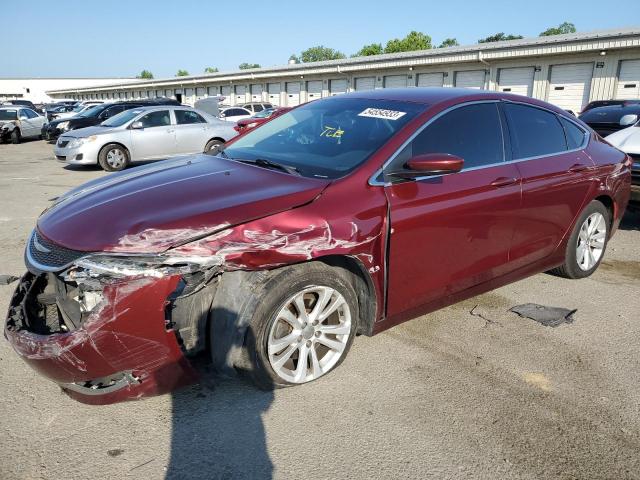 1C3CCCAB2GN131468 - 2016 CHRYSLER 200 LIMITED BURGUNDY photo 1