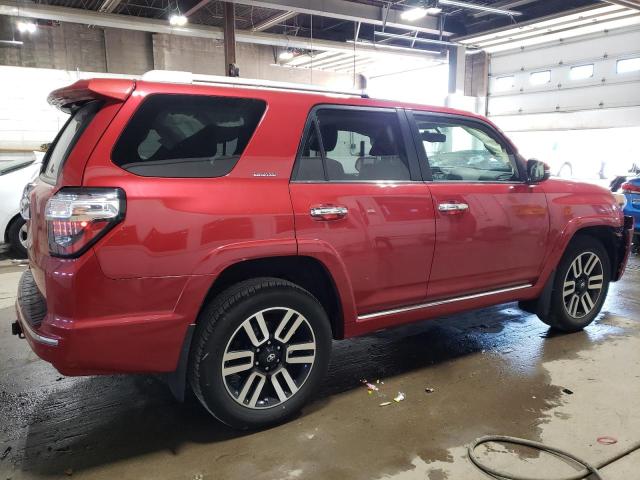 JTEBU5JR0E5182246 - 2014 TOYOTA 4RUNNER SR5 RED photo 3