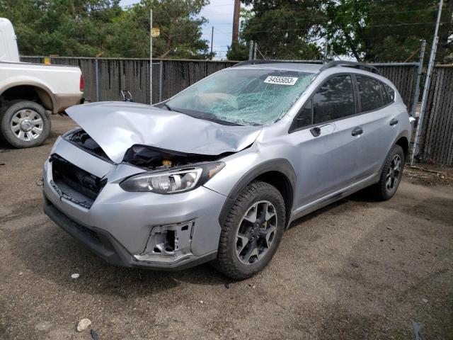 JF2GTABC2JH216455 - 2018 SUBARU CROSSTREK PREMIUM SILVER photo 1