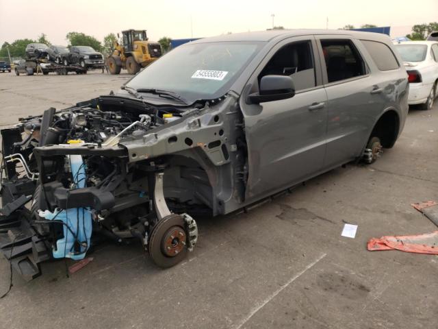 1C4RDJDG8NC213051 - 2022 DODGE DURANGO GT GRAY photo 1