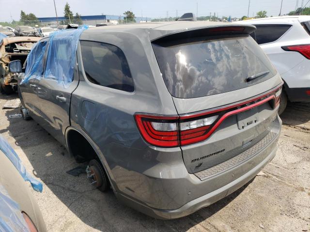 1C4RDJDG8NC213051 - 2022 DODGE DURANGO GT GRAY photo 2