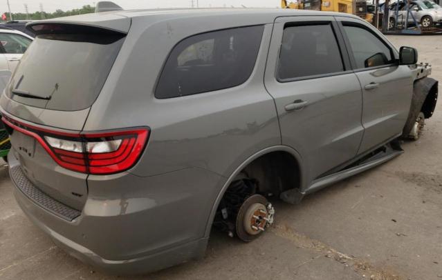 1C4RDJDG8NC213051 - 2022 DODGE DURANGO GT GRAY photo 3