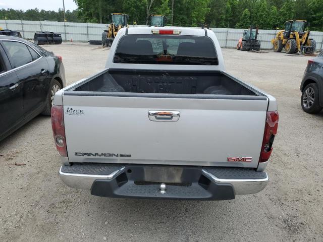 1GTDSCD92A8143363 - 2010 GMC CANYON SLE SILVER photo 6