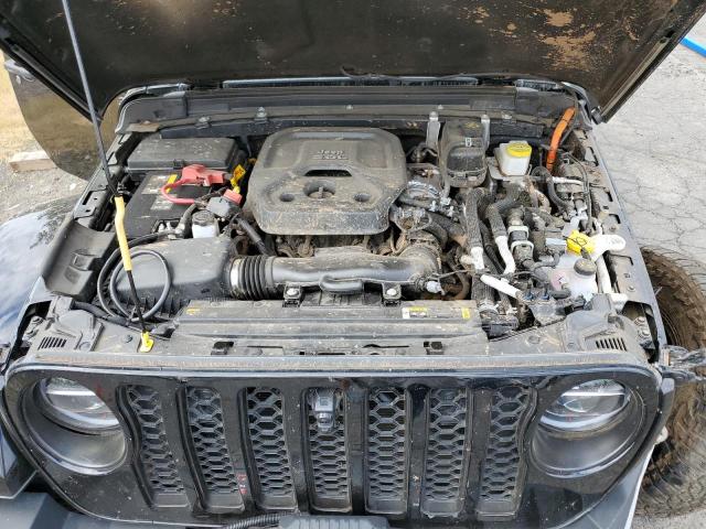 1C4JJXP60NW228928 - 2022 JEEP WRANGLER U SAHARA 4XE BLACK photo 11