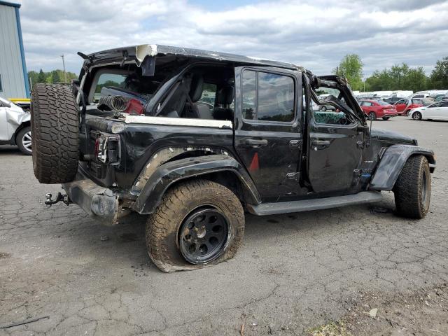 1C4JJXP60NW228928 - 2022 JEEP WRANGLER U SAHARA 4XE BLACK photo 3