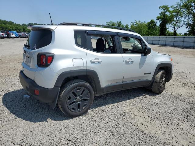 ZACNJBAB9LPL89716 - 2020 JEEP RENEGADE SPORT SILVER photo 3