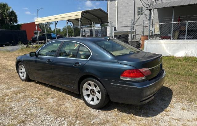 WBAHL83516DT02864 - 2006 BMW 750 I BLUE photo 3