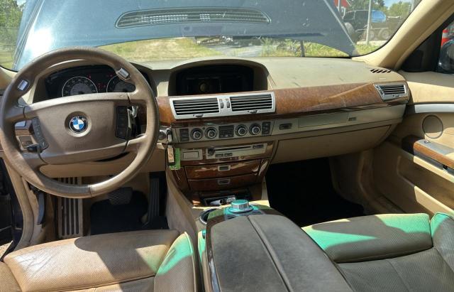 WBAHL83516DT02864 - 2006 BMW 750 I BLUE photo 9