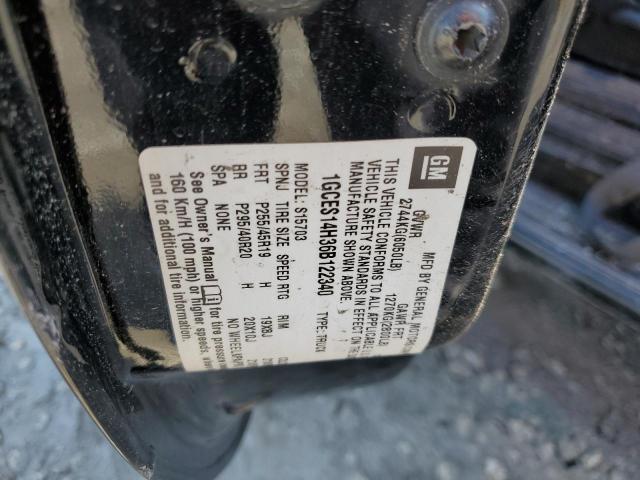 1GCES14H36B122340 - 2006 CHEVROLET SSR 黑色 照片 12