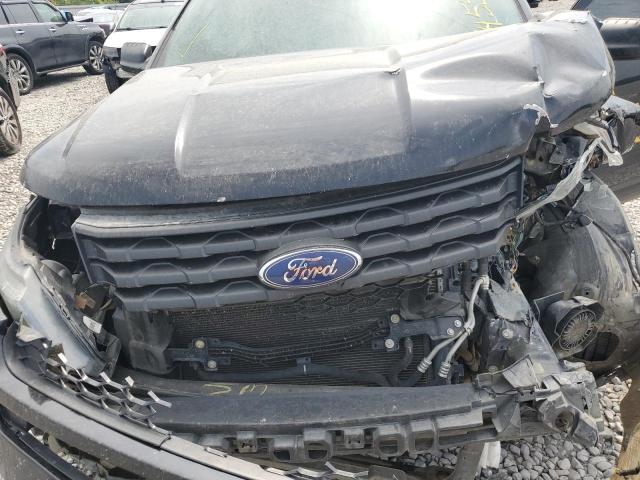 1FM5K8AR0HGB15479 - 2017 FORD EXPLORER POLICE INTERCEPTOR BLACK photo 11