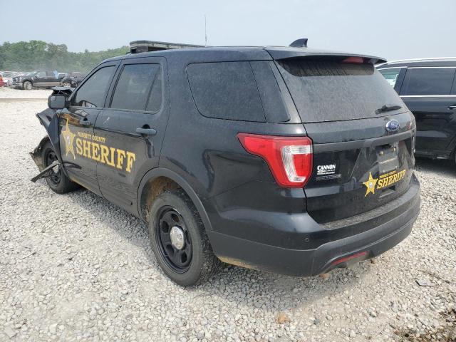 1FM5K8AR0HGB15479 - 2017 FORD EXPLORER POLICE INTERCEPTOR BLACK photo 2