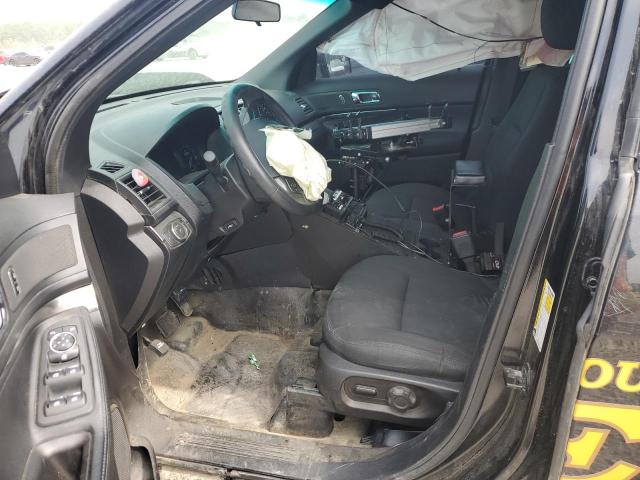 1FM5K8AR0HGB15479 - 2017 FORD EXPLORER POLICE INTERCEPTOR BLACK photo 7