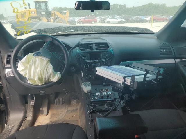 1FM5K8AR0HGB15479 - 2017 FORD EXPLORER POLICE INTERCEPTOR BLACK photo 8