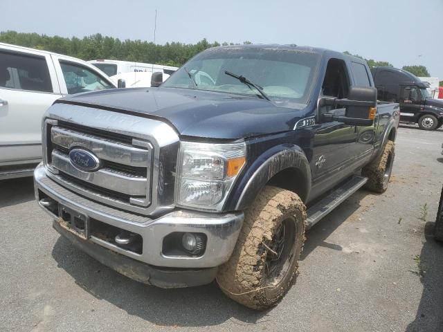 1FT8W3BT6EEB07204 - 2014 FORD F350 SUPER DUTY BLUE photo 1