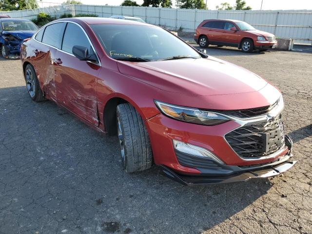 1G1ZG5ST4KF208740 - 2019 CHEVROLET MALIBU RS RED photo 1