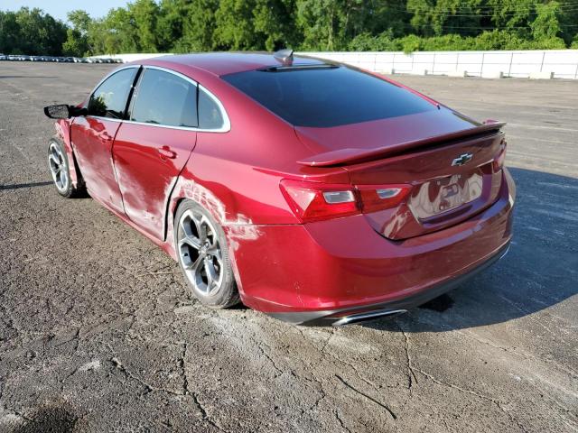 1G1ZG5ST4KF208740 - 2019 CHEVROLET MALIBU RS RED photo 3