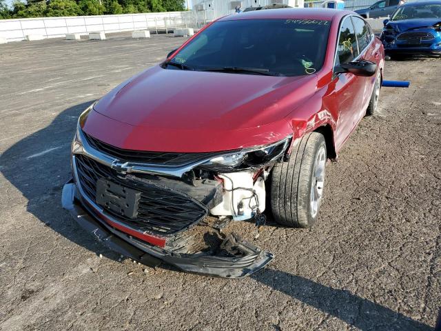 1G1ZG5ST4KF208740 - 2019 CHEVROLET MALIBU RS RED photo 9