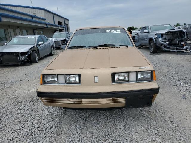 1G3JD6900FK337473 - 1985 OLDSMOBILE FIRENZA LX TAN photo 5