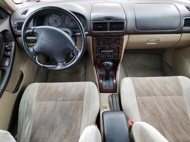 JF1SF65621H733862 - 2001 SUBARU FORESTER S MAROON photo 8