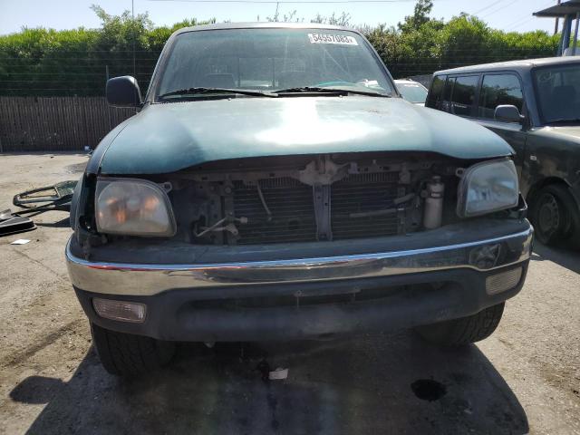 5TEGN92N41Z741198 - 2001 TOYOTA TACOMA DOUBLE CAB PRERUNNER GREEN photo 5