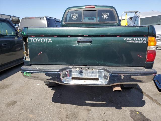 5TEGN92N41Z741198 - 2001 TOYOTA TACOMA DOUBLE CAB PRERUNNER GREEN photo 6